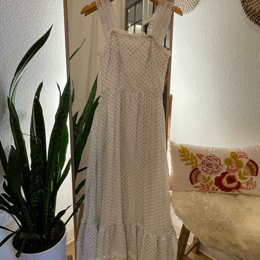 Vintage prairie maxi dress